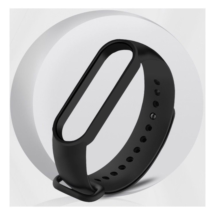 Pulseira De Silicone Lisa Para Smartwatch Xiaomi Mi Band 7