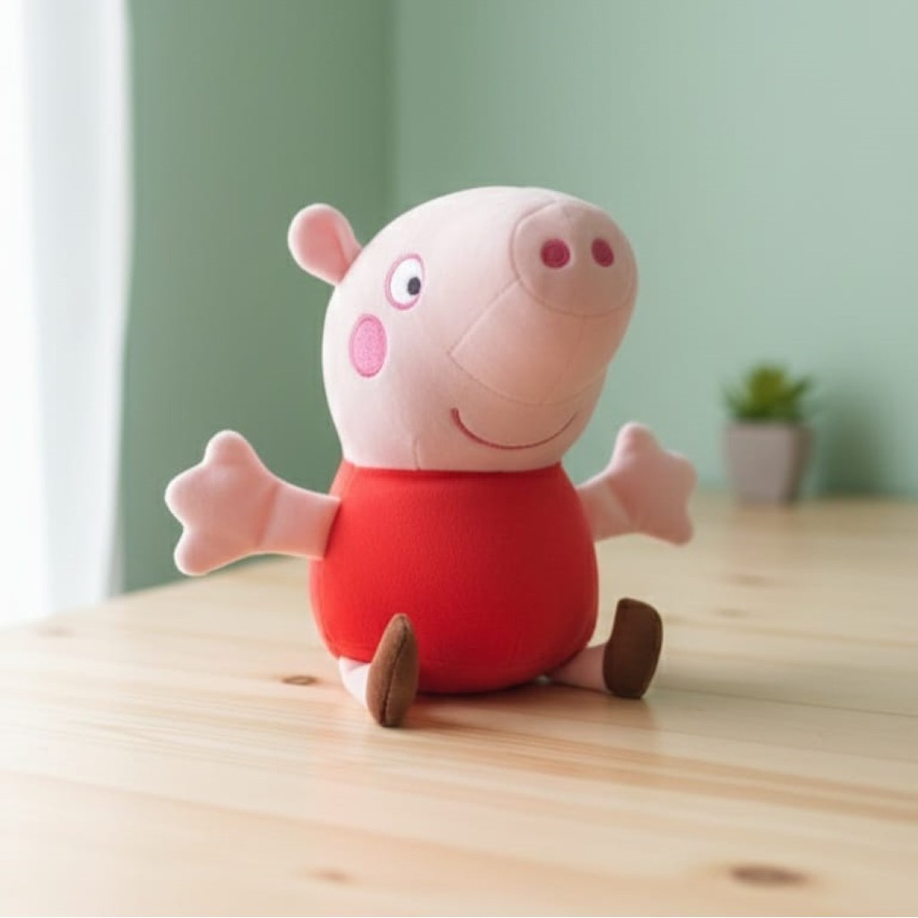 Brinquedo de Pelúcia Peppa pig porquinha rosa pronta entrega em Oferta na Shopee