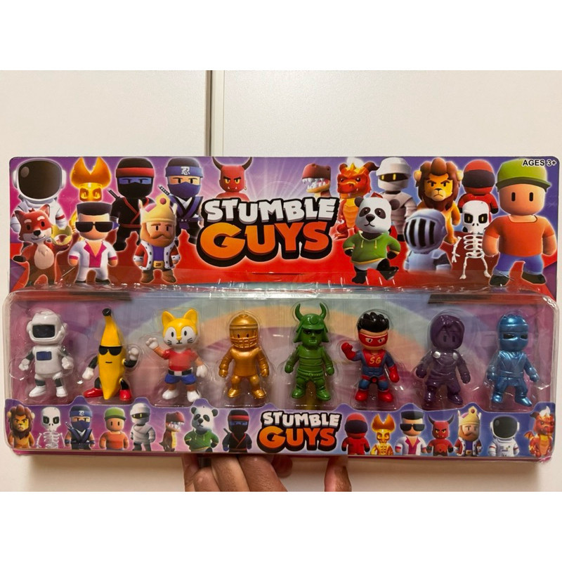 Kit Stumble Guys 8 Bonecos Jogo Stumble Guys 8 Cm Articulado em Oferta na Shopee