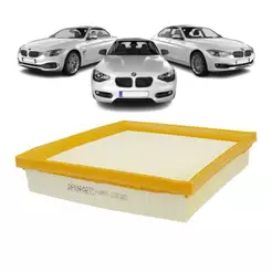 Filtro Ar Motor Bmw 116I 118I (F20) 1.6 11-15/ 125I (F20, F21) 2.0 14-16/ 316I 320I 328I (F30, F80) 1.6 2.0 12-18