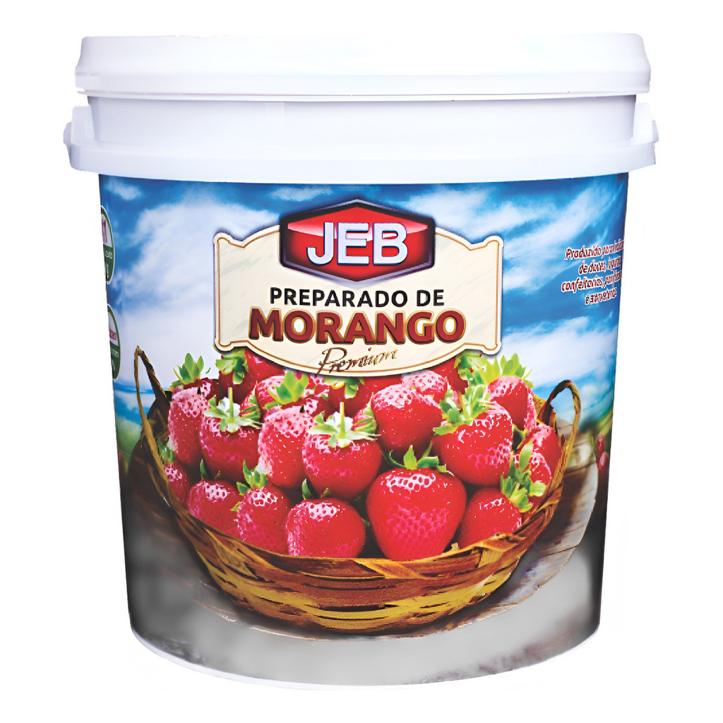 Preparado De Morango Jeb 4,7kg