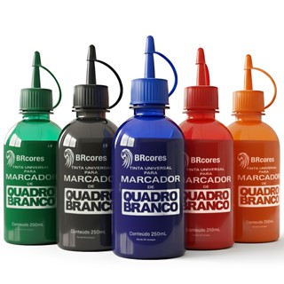 Tinta para Marcador de Quadro Branco - 250 mL em Oferta na Shopee