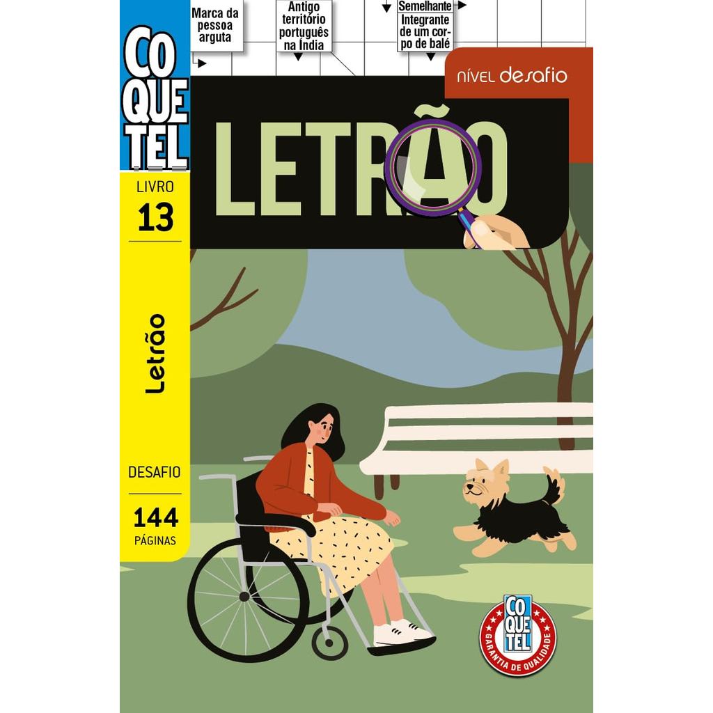 Coquetel | Letrão | Livro 13 | Nível Desafio em Oferta na Shopee
