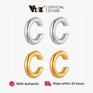 Vnox Um Par De Brincos De Clipes De Osso De Ouvido Em Forma De C Para Homens E Mulheres , Joias Hipoalergênicas De Aço I em Oferta na Shopee