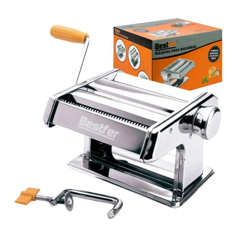Maquina de Macarrão com duas Laminas Bestfer em Oferta na Shopee