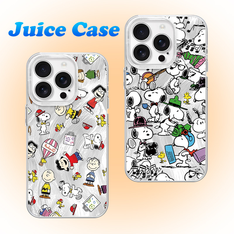 Capa Macia Para Samsung A05S A14 A15 A55 S22 S23 S24 Ultra bling Criativo E Bonito design Snoopy Em Tela Cheia