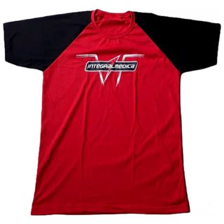 Camiseta Champion - Tamanho G Vermelha/Preto - IntegralMédica em Oferta na Shopee