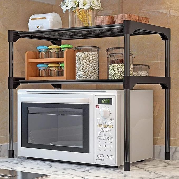 Rack Para Bancadas Microondas ou Forno Pias Mesas ou balcões Organizador de Cozinha Organiza pratos