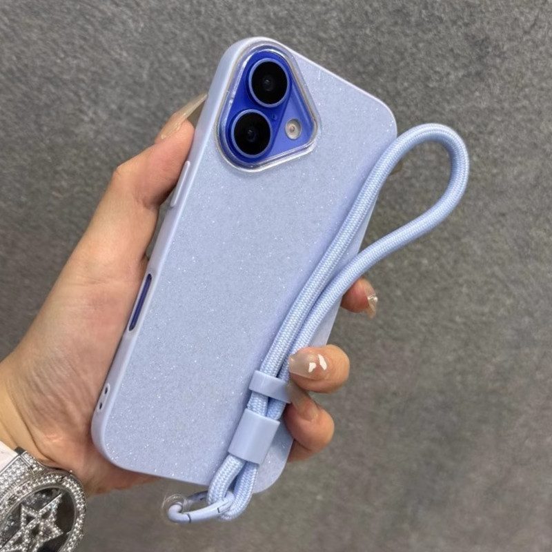 Capa De Telefone Brilhante Com Cordão Para Samsung Galaxy A07 A06 F06 M06 F05 M05 A05S A04E A04S M04 F04 A03 F14 M14 F23