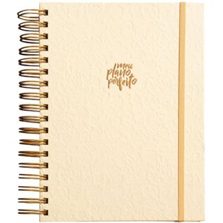 Meu plano perfeito | Capa Dura Creme em Oferta na Shopee