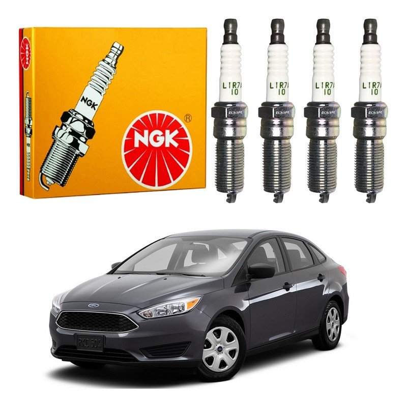 Jogo Velas Ngk Ford Focus Sedan 1.6 Sigma 2016 A 2019