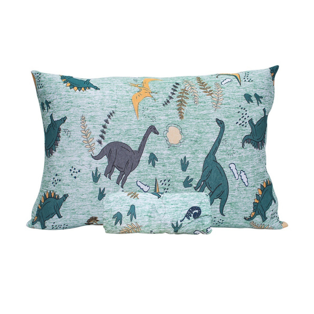 Jogo Roupa De Cama Lençol Solteiro Infantil Dinossauro