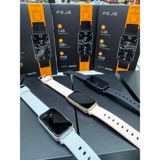 Relógio Inteligente Smartwatch PEJE Band1  Tela 1.45" HD IP68 Chamadas Bluetooth strava A prova d'água em Oferta na Shopee