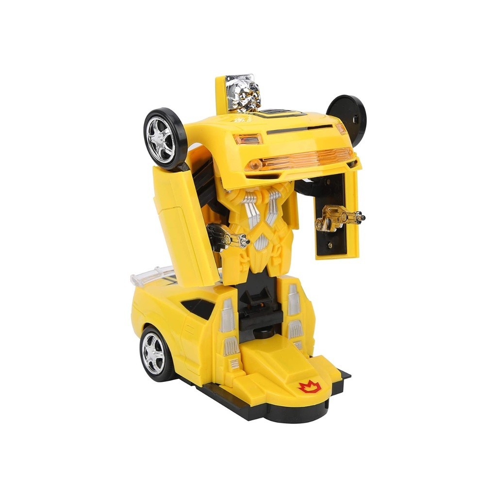 Carrinho Camaro Bumblebee Vira Robo Transformer brinquedos