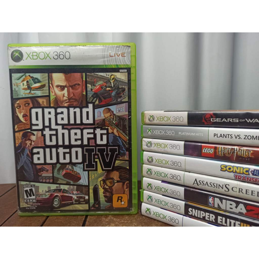 Jogo Grand Theft Auto IV / GTA 4 Original Xbox 360  M Física