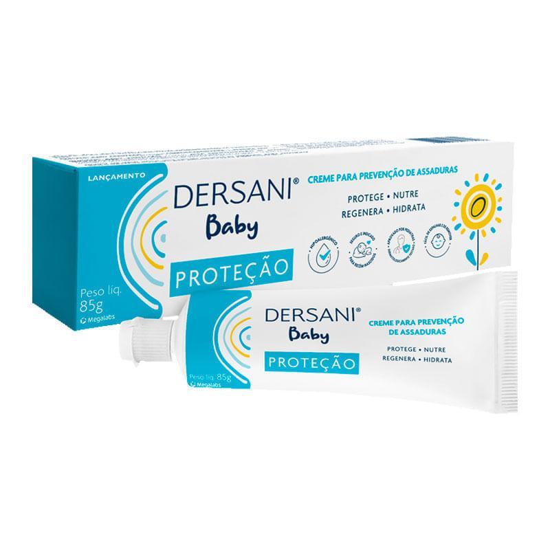 Creme para Prevenção de Assaduras Dersani Baby Proteção 85g em Oferta na Shopee