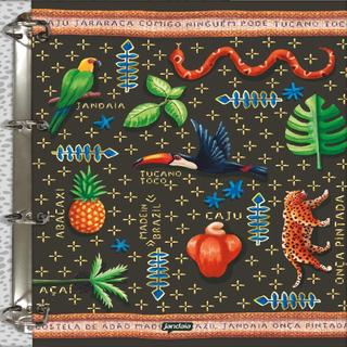 Caderno Argolado 160F 175x242mm Passaporte Brasil – 1 Unidade Sortida