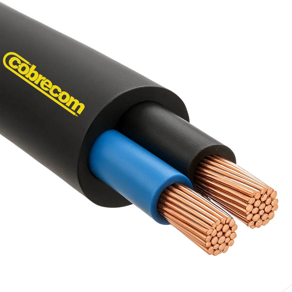 Cabo Fio Pp 2 X 4,0 Mm Cobrecom Original Certificado Duplo Isolado Extensão Flexível 2 Vias em Oferta na Shopee
