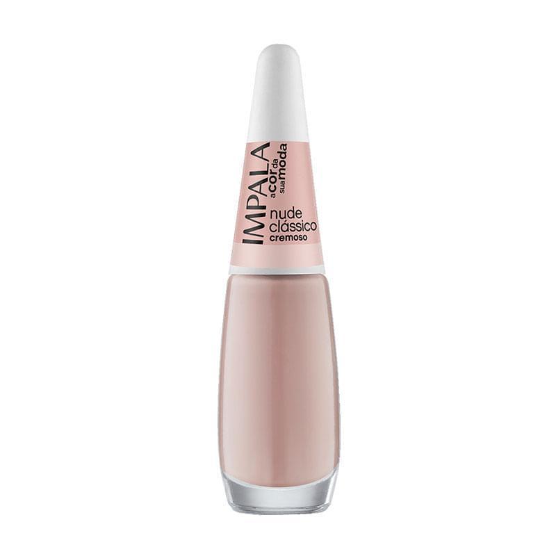 Esmalte Cremoso Impala A Cor da Sua Moda Nude Clássico 7,5ml
