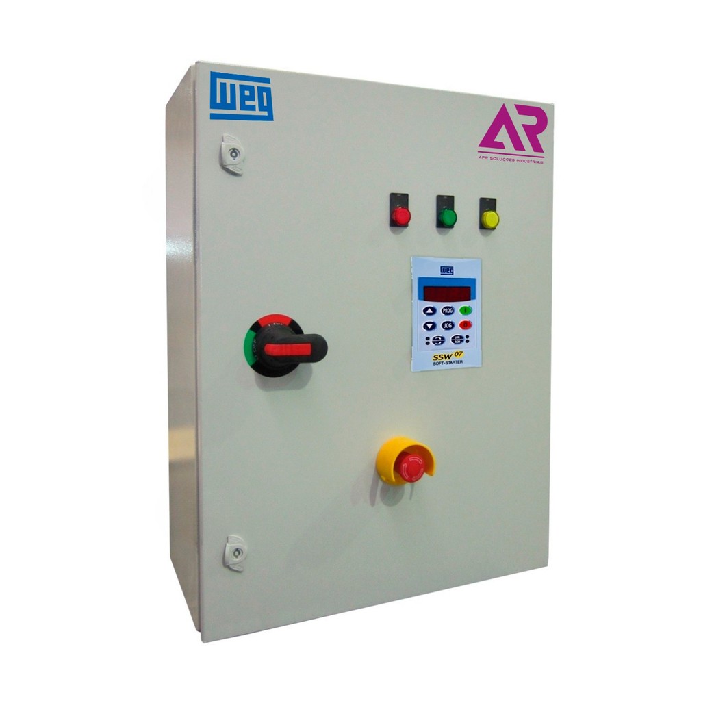 Painel para Irrigação com Soft Starter Weg SSW07 100CV 220V | APR