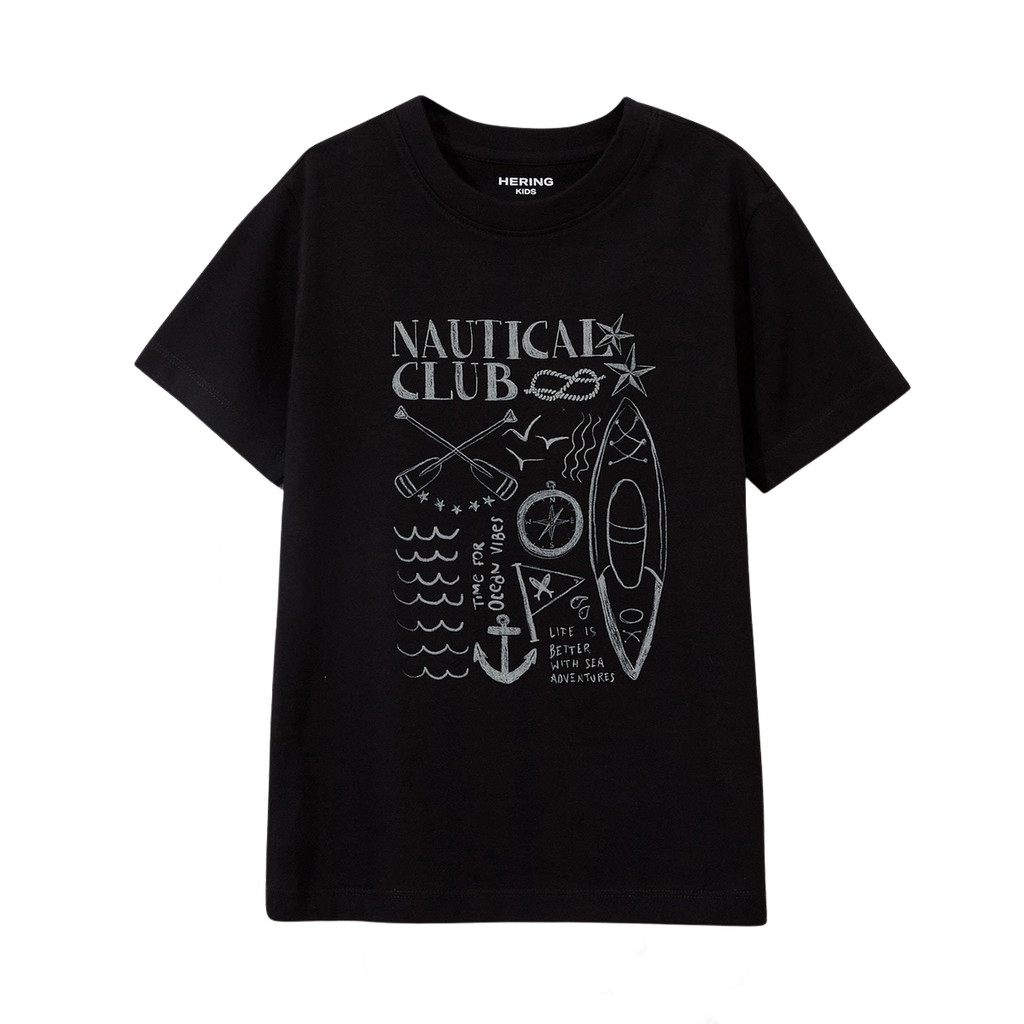 Camiseta Hering Infantil Natural Club