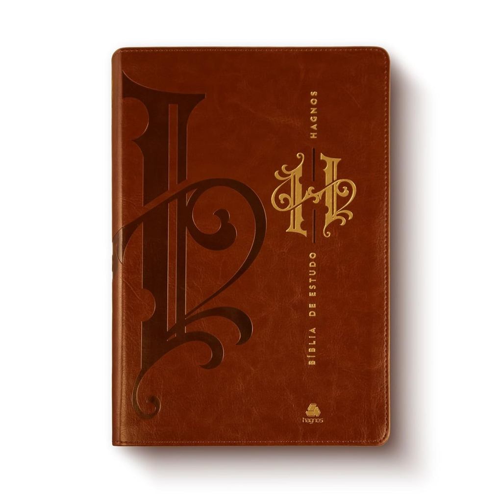 Bíblia de Estudo Hagnos | Notas, Comentários e Recursos de Harold Willmington | MARROM em Oferta na Shopee