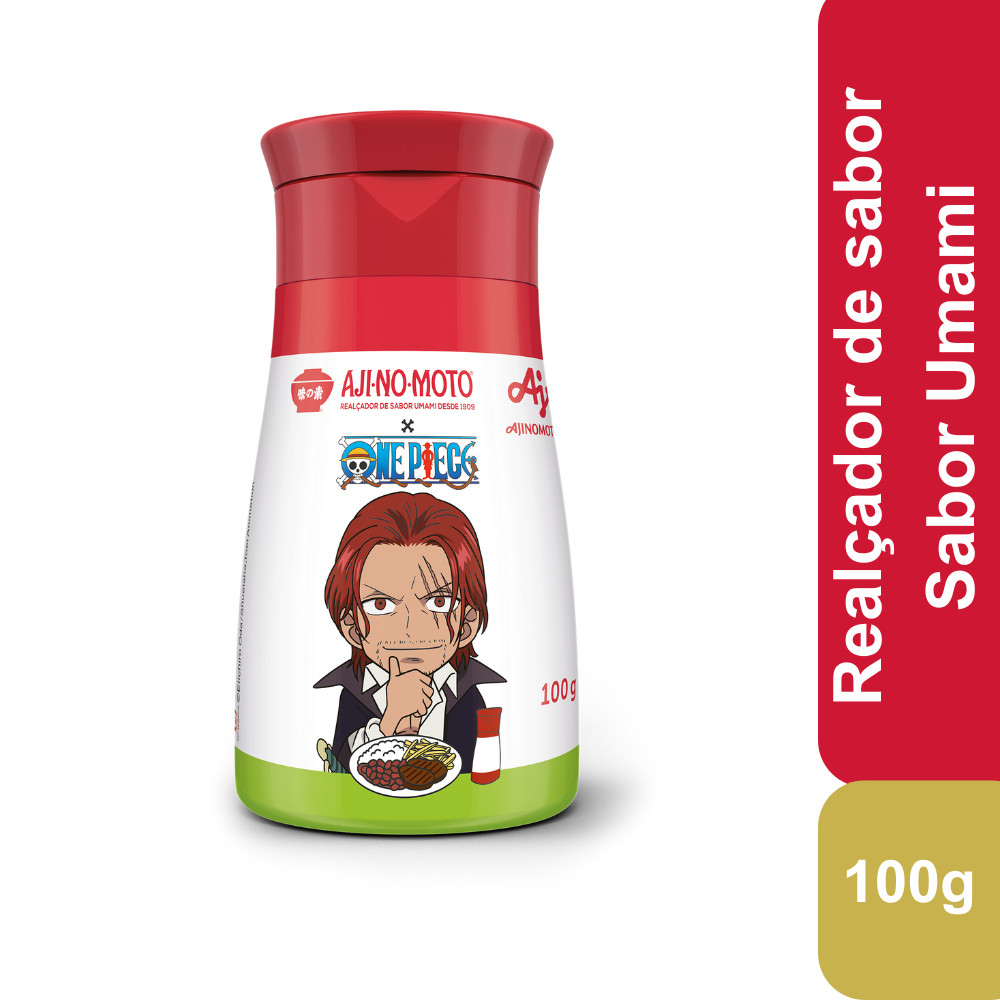 AJI-NO-MOTO® Frasco One Piece Shanks 100g em Oferta na Shopee