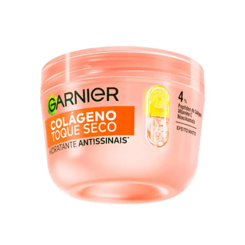 Hidratante em Gel Facial Garnier Colágeno Toque Seco Antissinais 85g em Oferta na Shopee
