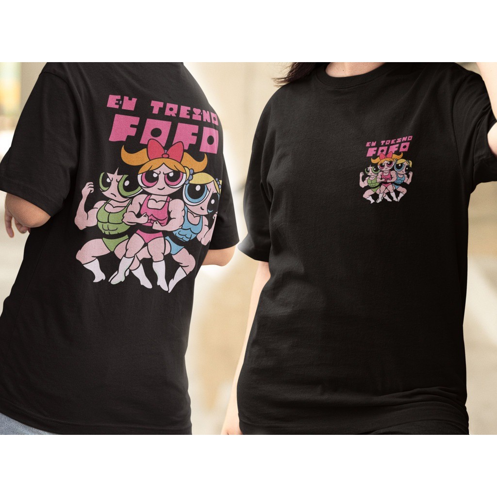 Camiseta Oversized Masculina Feminina T-shirt Academia Camisa de Treino Treino Fofo Roupas de Academia Algodão Blusa