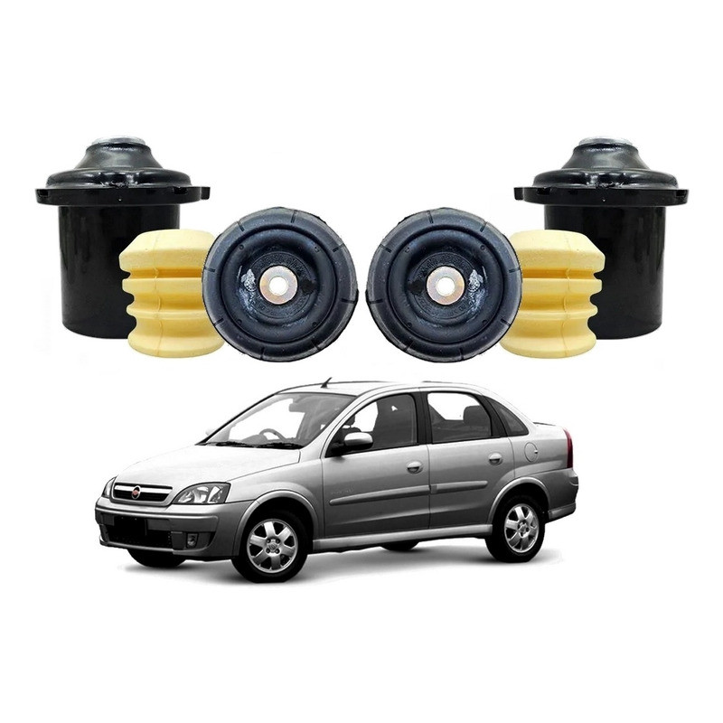 Kit Batente Dianteiro Corsa Novo Sedan 1.0 2003 A 2012 em Oferta na Shopee