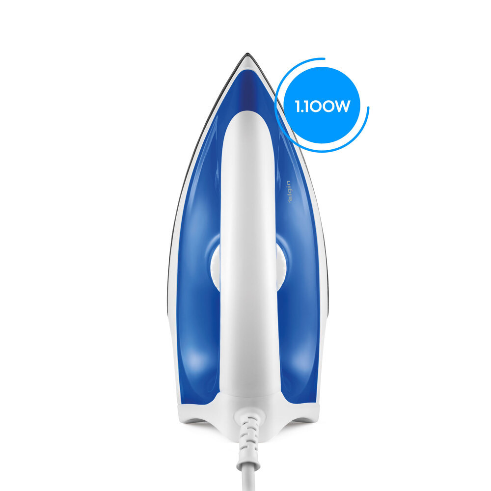 Ferro de Passar Iron Force Plus - Base Antiaderente Salva Botões 1.100W 110V