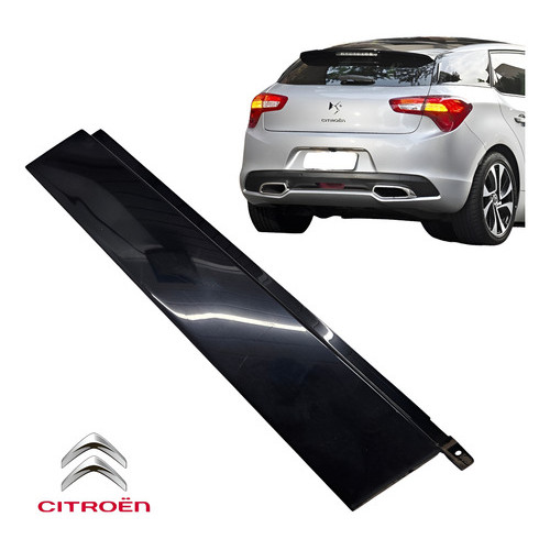 Friso Moldura Externo Porta Traseira Direita Ds5 2013 A 2016 - Preto