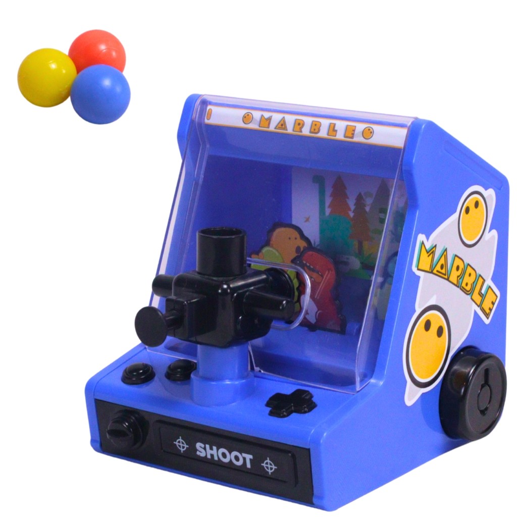 Jogo Máquina de Tiro Ao Alvo Azul Dinossauros - Castela