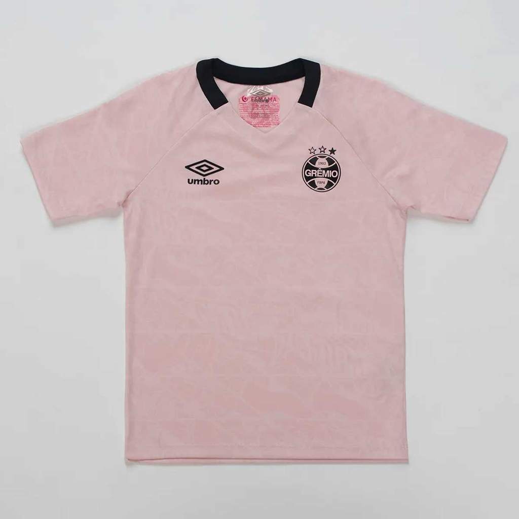 Camisa Umbro Grêmio Outubro Rosa 2025 Juvenil