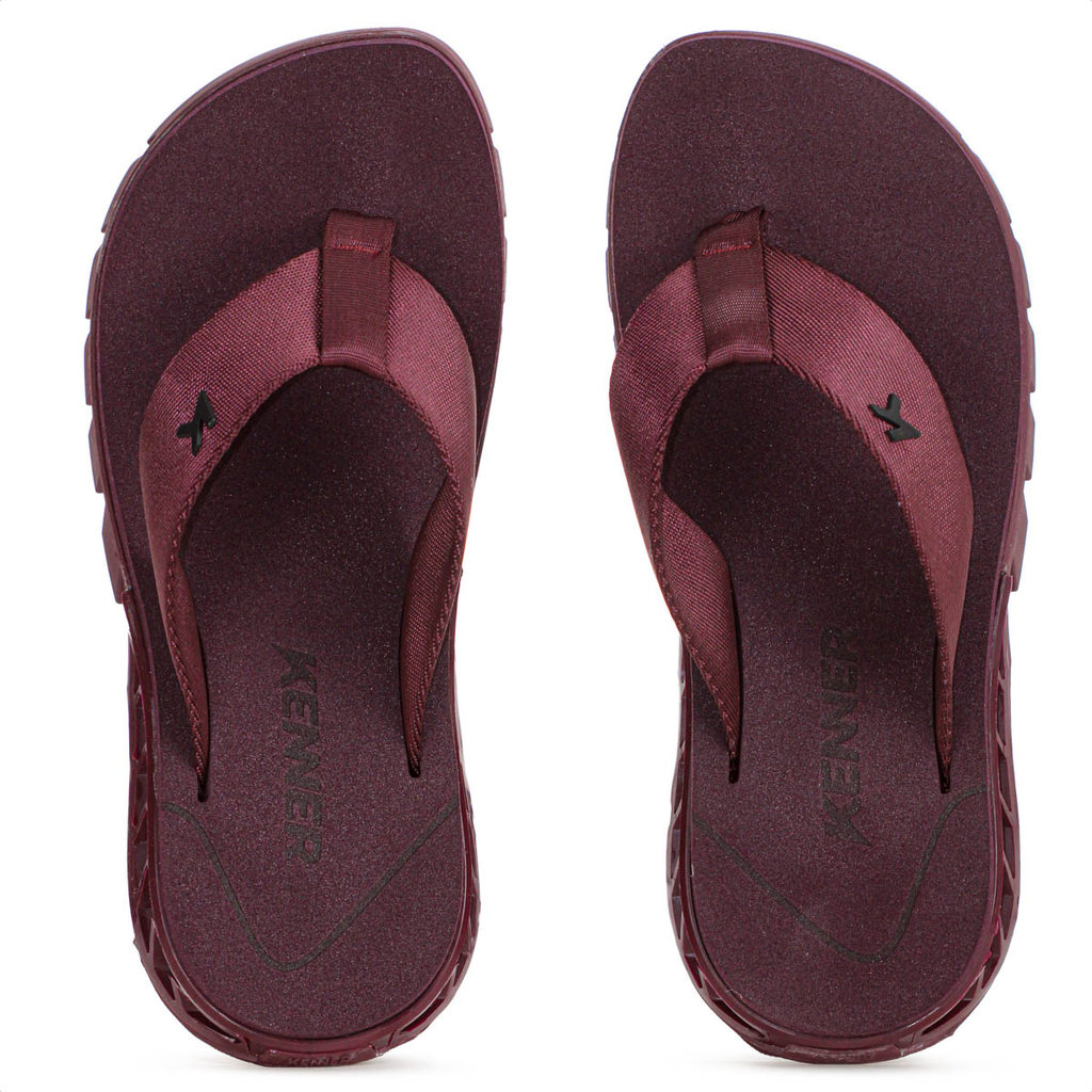 Chinelo Kenner Rakka Mono Marsala - Feminino