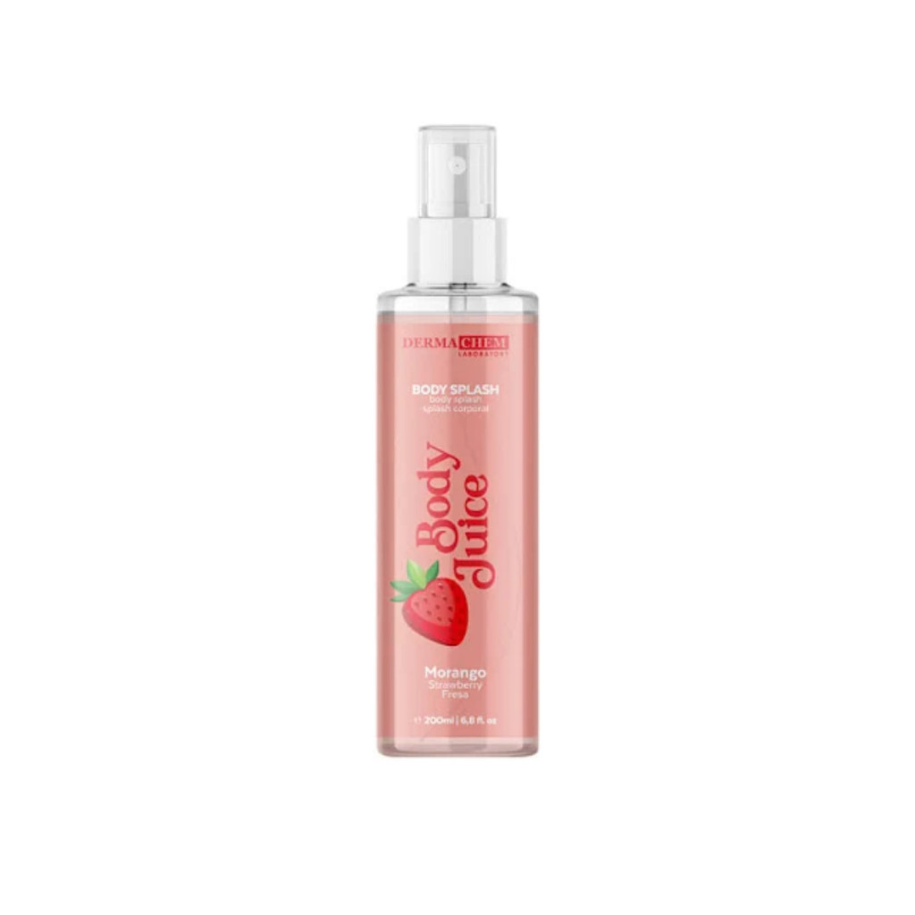 Body Splash Body Juice Morango – Dermachem 200g