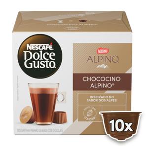 NESCAFÉ DOLCE GUSTO Alpino 10 cápsulas em Oferta na Shopee