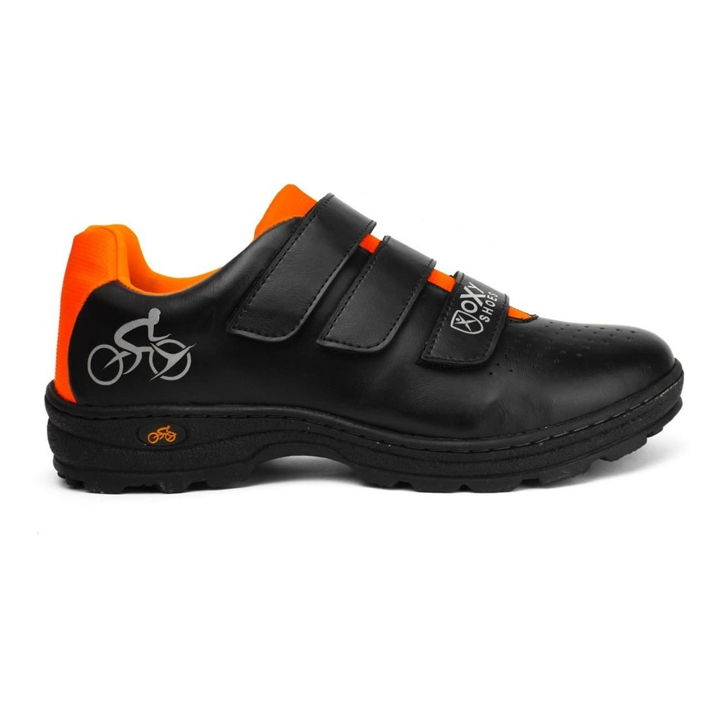 Detalhes do Sapatilha Ciclismo Unissex para Mountain Bike e Speed – Conforto, Sola Costurada, Refletivo Noturno