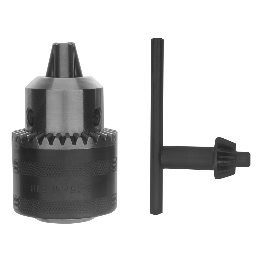 MANDRIL PARA FURADEIRA, COM CHAVE, CONE B18, 3-16MM, 1PC // MTX