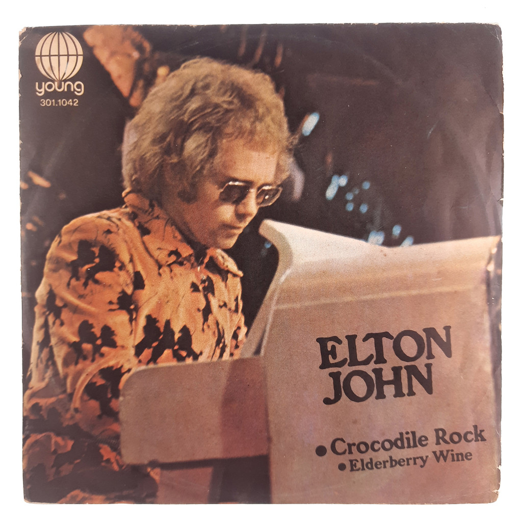 Compacto Crocodile Rock - Elton John 1972