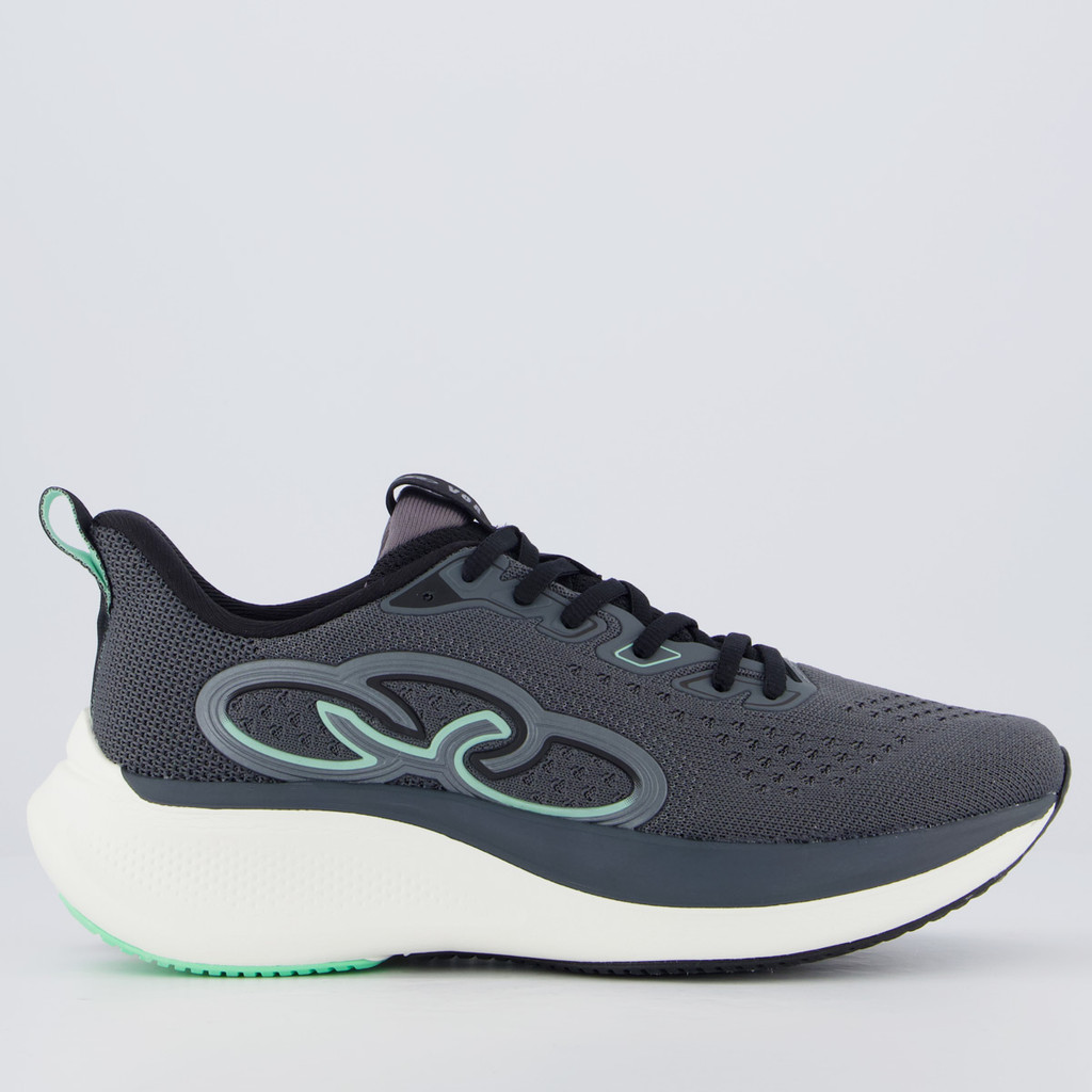 Tênis Olympikus Voa 3 Cinza Escuro em Oferta na Shopee