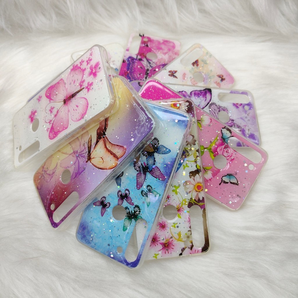 Capa Capinha de Celular Colorida brilho Para Motorola Moto G8 Power Lite — imagem 2 de 2