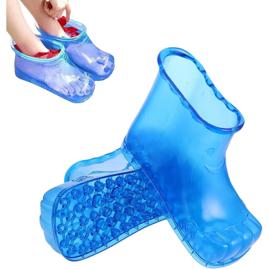 Bacia de Imersão para Massagem nos Pés, Calçado para Banho de Pés, Spa Térmico para Cuidados com os Pés e Promoção da Ci