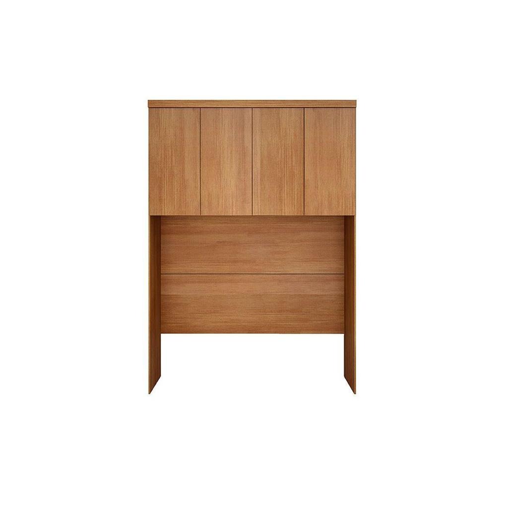 Modulado de Quarto Armário Ponte Aéreo Casal/Queen 167cm Rizon/Linea c/ 4 Portas Freijo Cumaru - Novo Horizonte em Oferta na Shopee