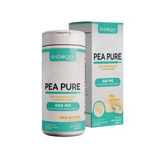 Pea Pure 600mg - 60 Cápsulas - Endogen em Oferta na Shopee