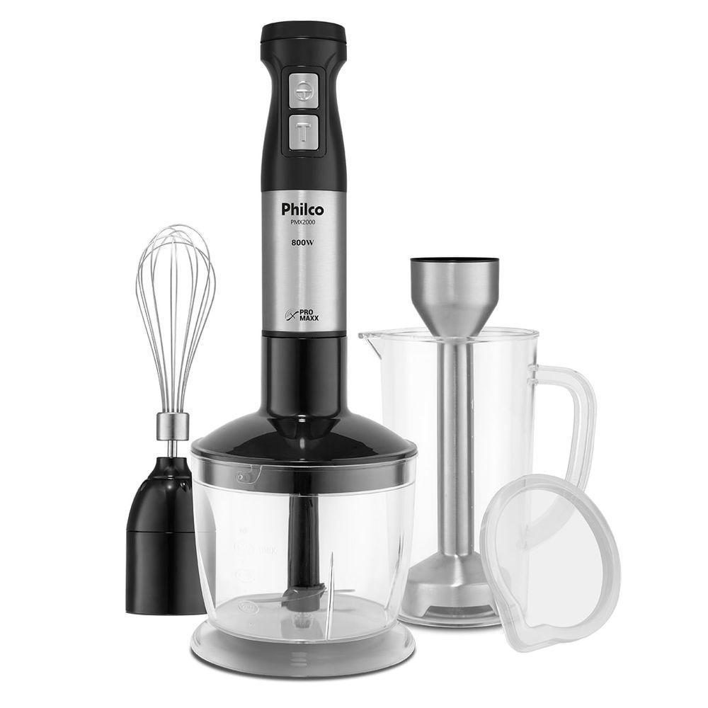 Mixer Philco 3 Em 1 Inox 800W PMX2000 110V em Oferta na Shopee