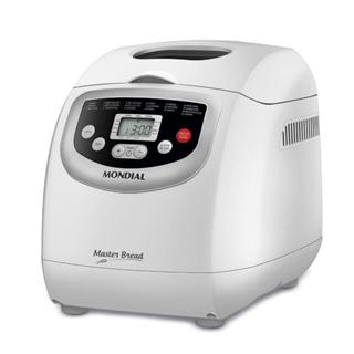 Panificadora Automática Mondial Master Bread Branco NPF-54 127V em Oferta na Shopee