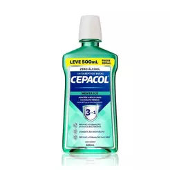 Enxaguante Bucal Cepacol Menta Ice Sem Álcool 500ml