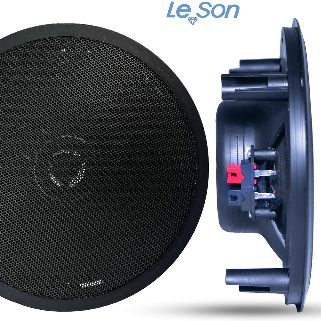 Caixa De Som Acústica Arandela Red Preto Para Teto 70w Leson