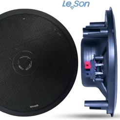 Caixa De Som Acústica Arandela Red Preto Para Teto 70w Leson